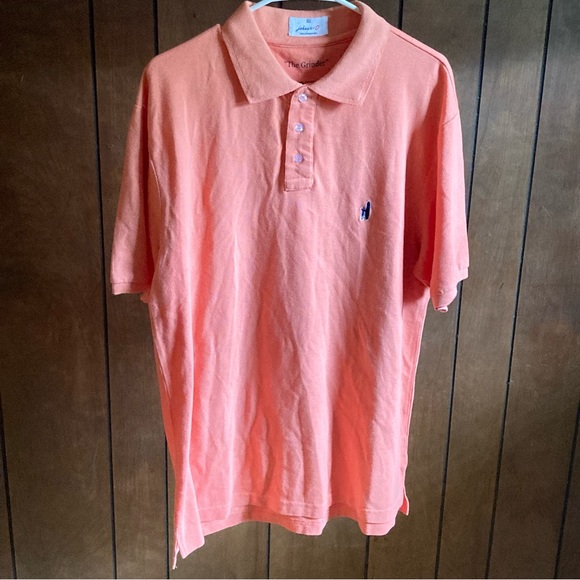 Johnnie-O Polo Shirt Mens XL Orange - Picture 1 of 7